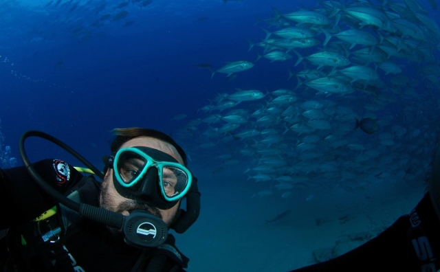 Buceando en el Océano Pacífico