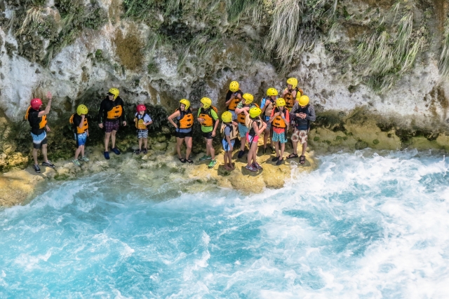 En los ríos de la Huasteca Potosina