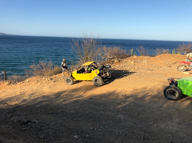 Buggies en el desierto playa