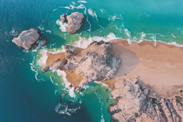 Vista a mar de cortes