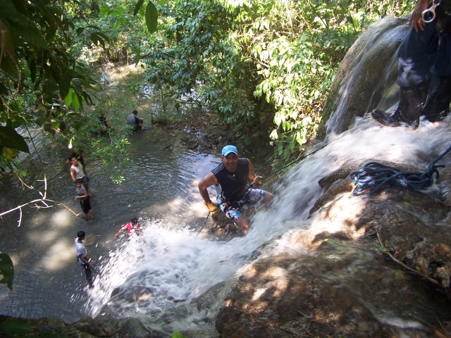 Rappel en cascada