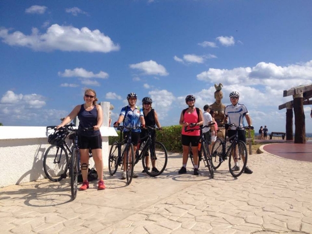 disfrutando del visita guiada