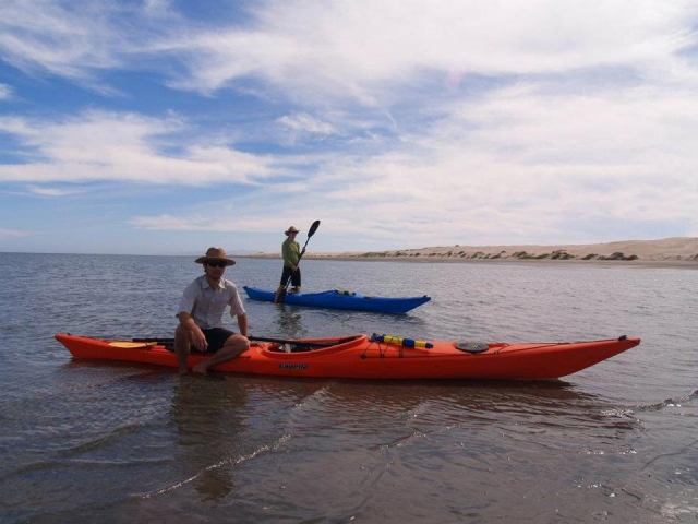 Paseo en kayak