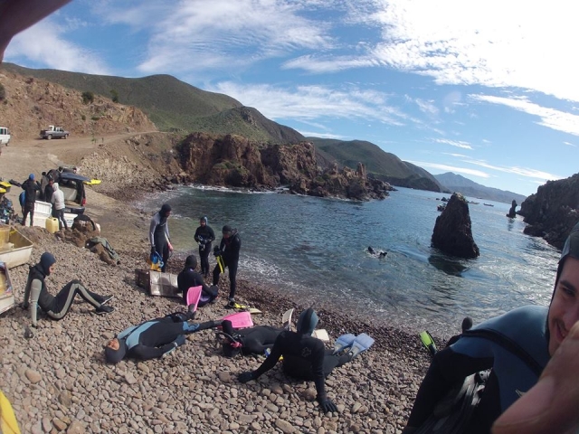 Descansando después de la profundidad