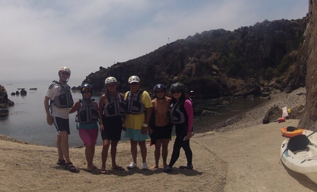 Equipo de kayak