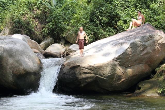 Sobre las piedras