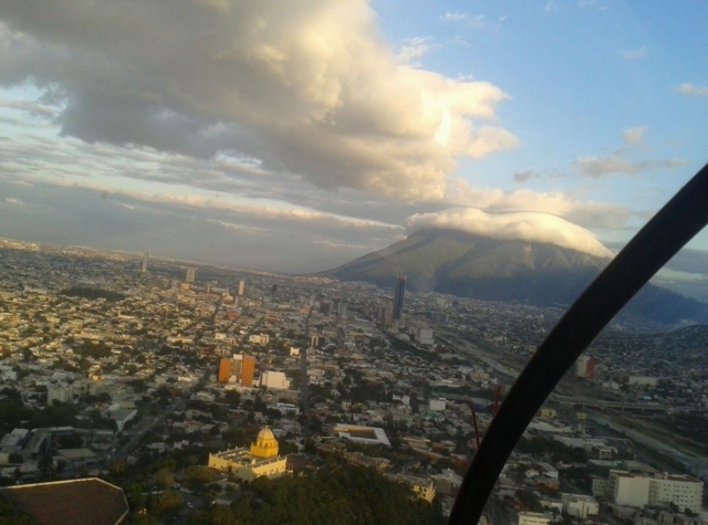 Vistas desde el helicóptero