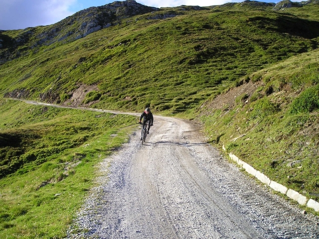 Recorrido en las montanas