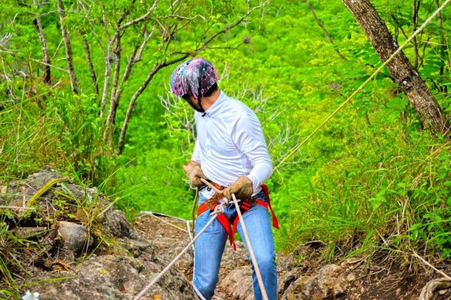 rappel entre naturaleza