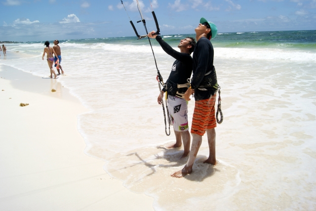 Curso de Kitesurf en Tulum - Kite Control