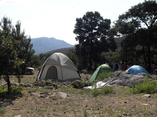Zona de campamento