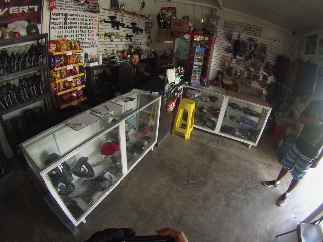 tienda de paintball