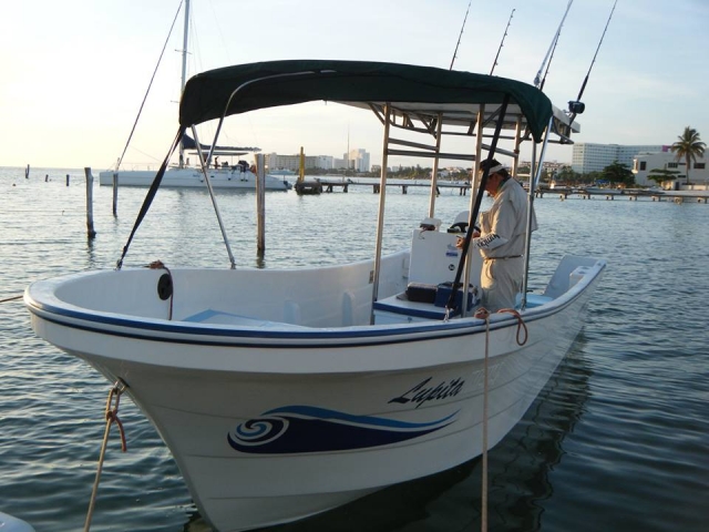 Preparando un día de pesca