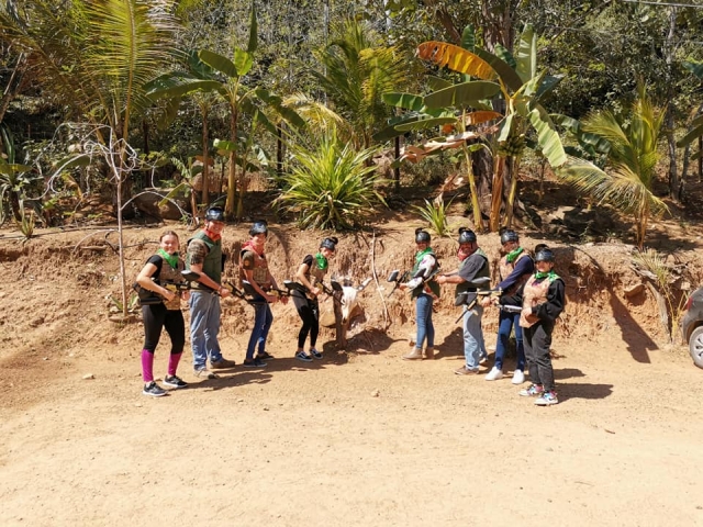 Paintball con amigos
