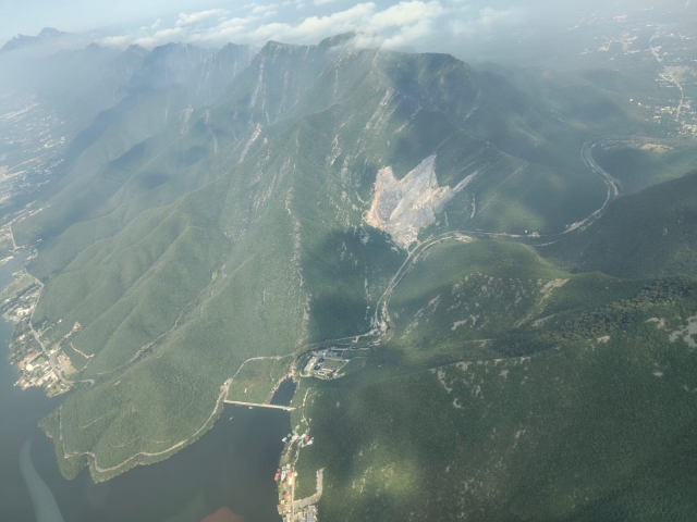 Vista hacia las montañas