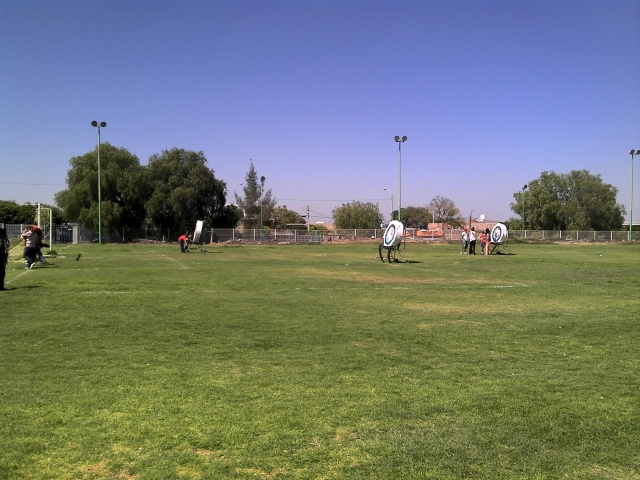 campo de tiro en buenas condiciones