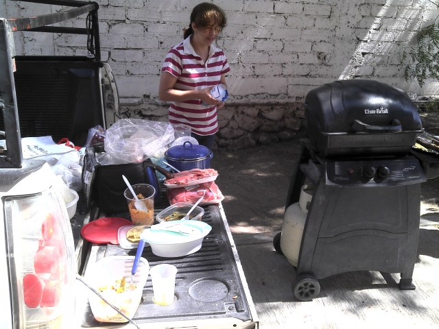 una buena carne azada