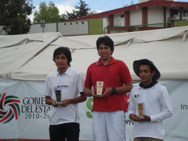 Premiaciones categoria novatos