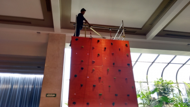 muro de escalada