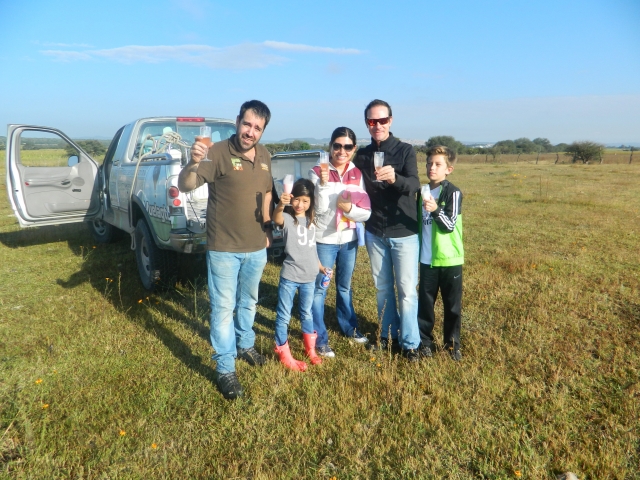 Brindis con los peques