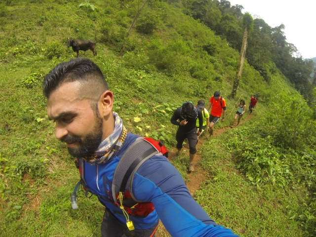 Trail running tabasco