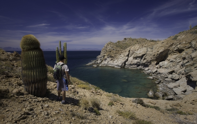 Increibte vista y un ejemplar de nuestra Flora