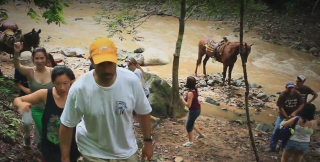 Aventura con caballos