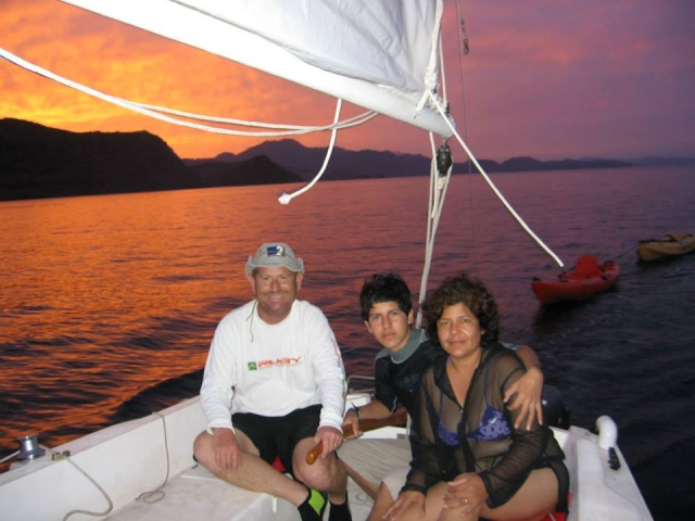 visita guiada en la puesta de sol