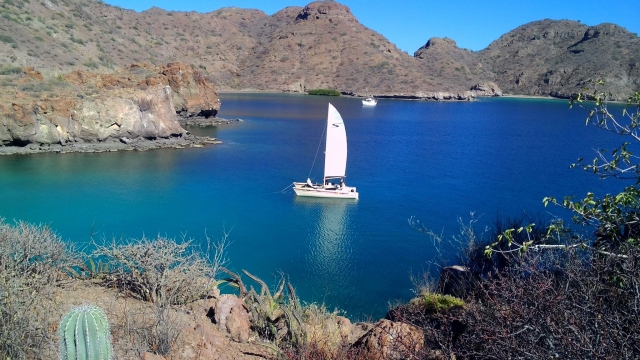 Viaje en catamaran