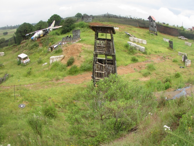 Torreta para ganar terreno