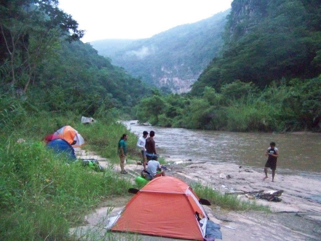 Campismo en escenarios naturales