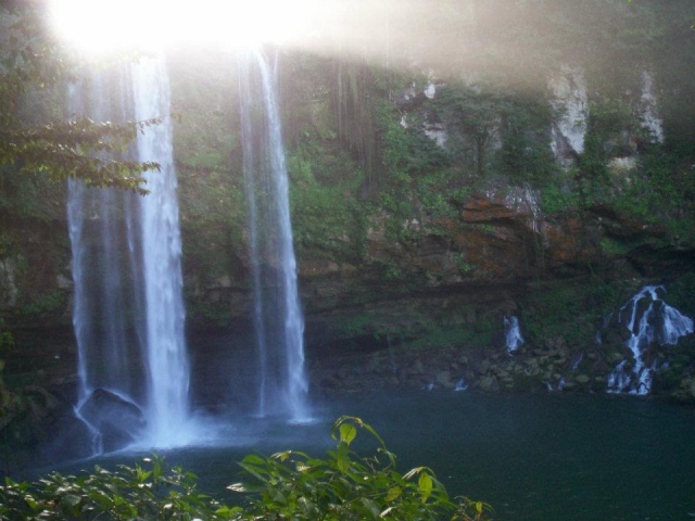 Hermosas cascadas en el estado de Chiapas