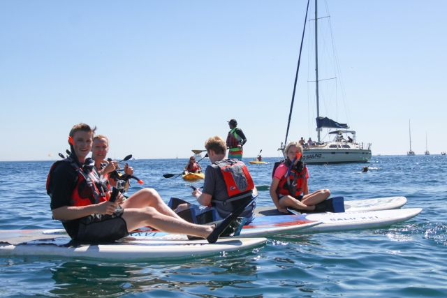 Cogiendo un descanso