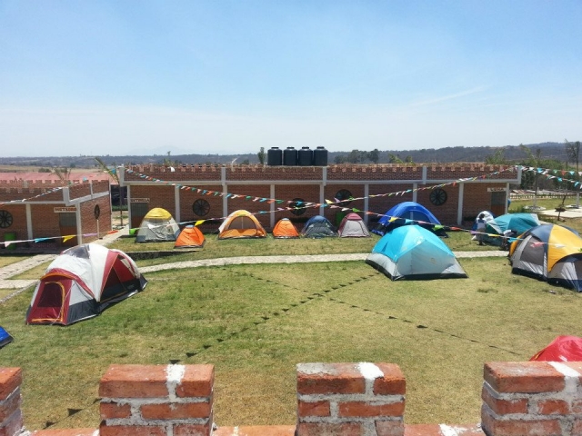 El acampado
