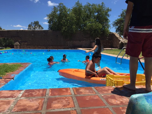 Piscina del campamento