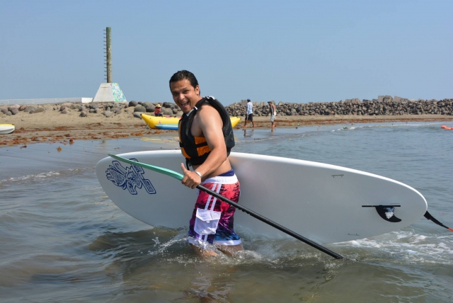 Paddleboard deporte novedoso