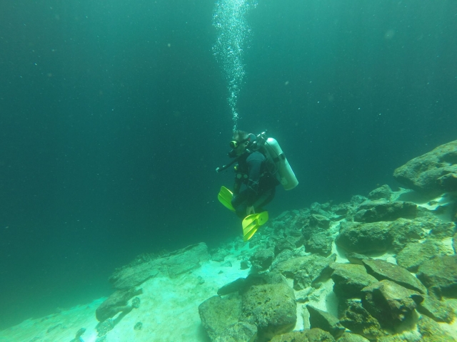 buceo en fondo del mar
