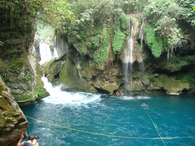 pozas cristalinas