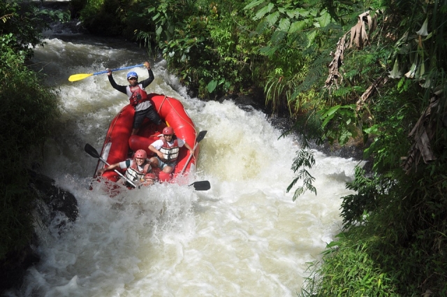 Practica rafting en los rápidos que tú escojas 