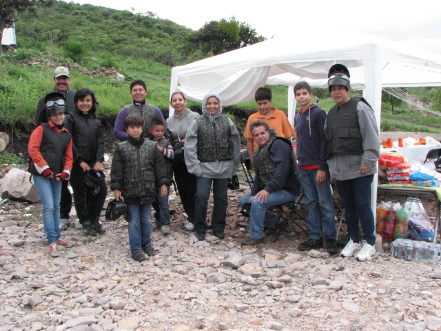 Posando para la foto