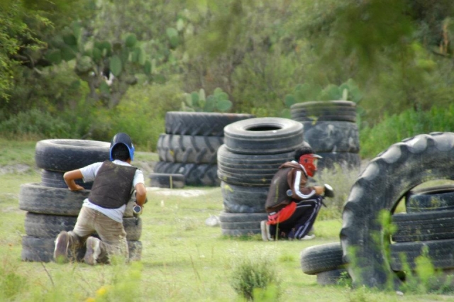 Estrategias en paintball