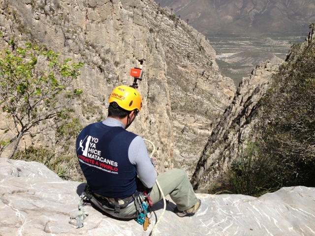 Rappel en Monterrey