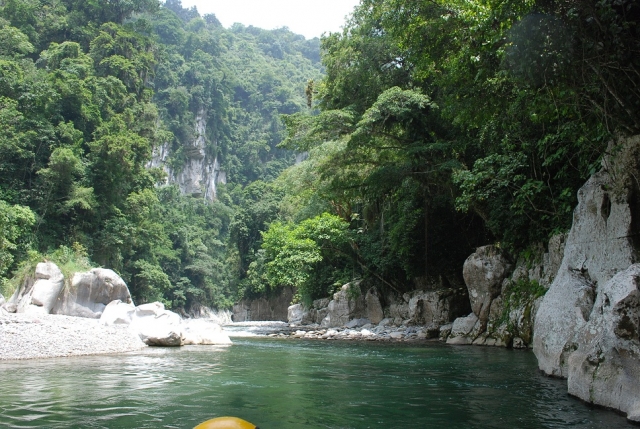 Vistas desde la balsa