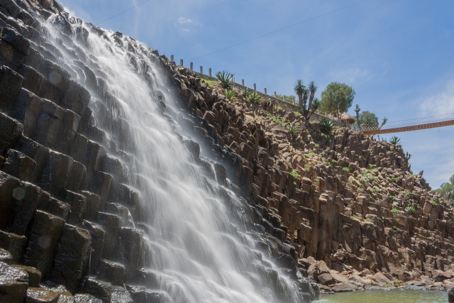 Prismas Basalticos cerca de Pachuca, Hidalgo