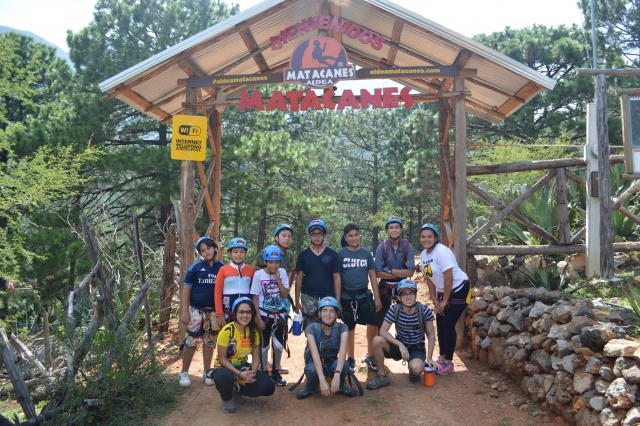 entrada del campamento