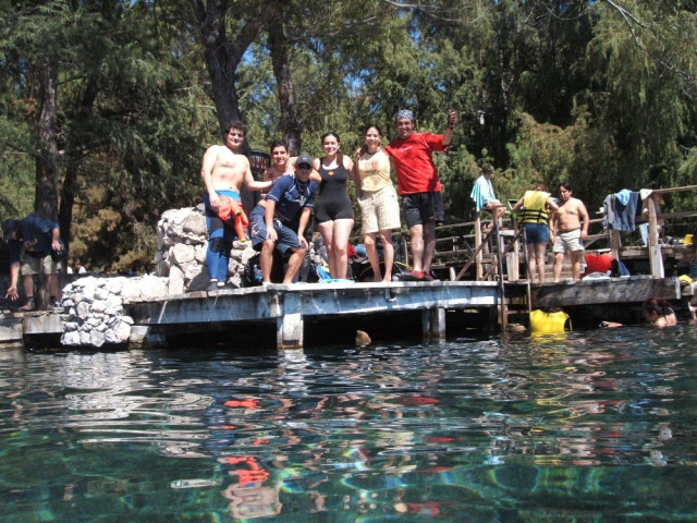 Disfrutando la Laguna de La Media Luna