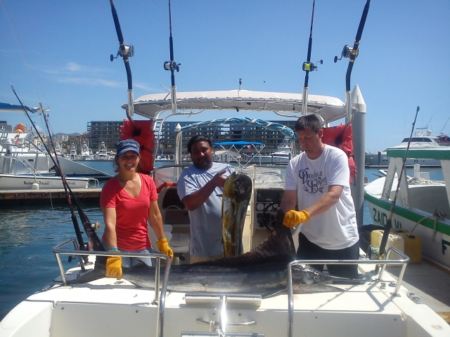 finalizando la pesca