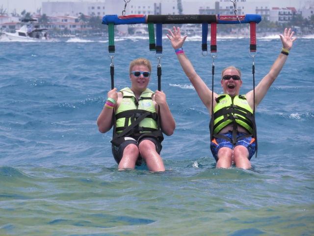 Aterrizando en el mar