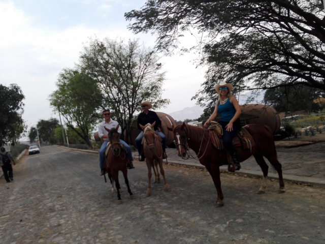 Ruta a caballo tequila