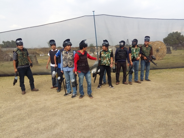 Organizados para la foto